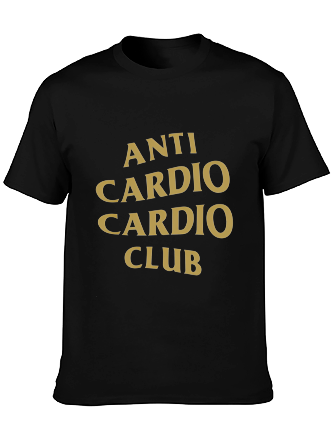 Anti Cardio Club Black T-Shirt