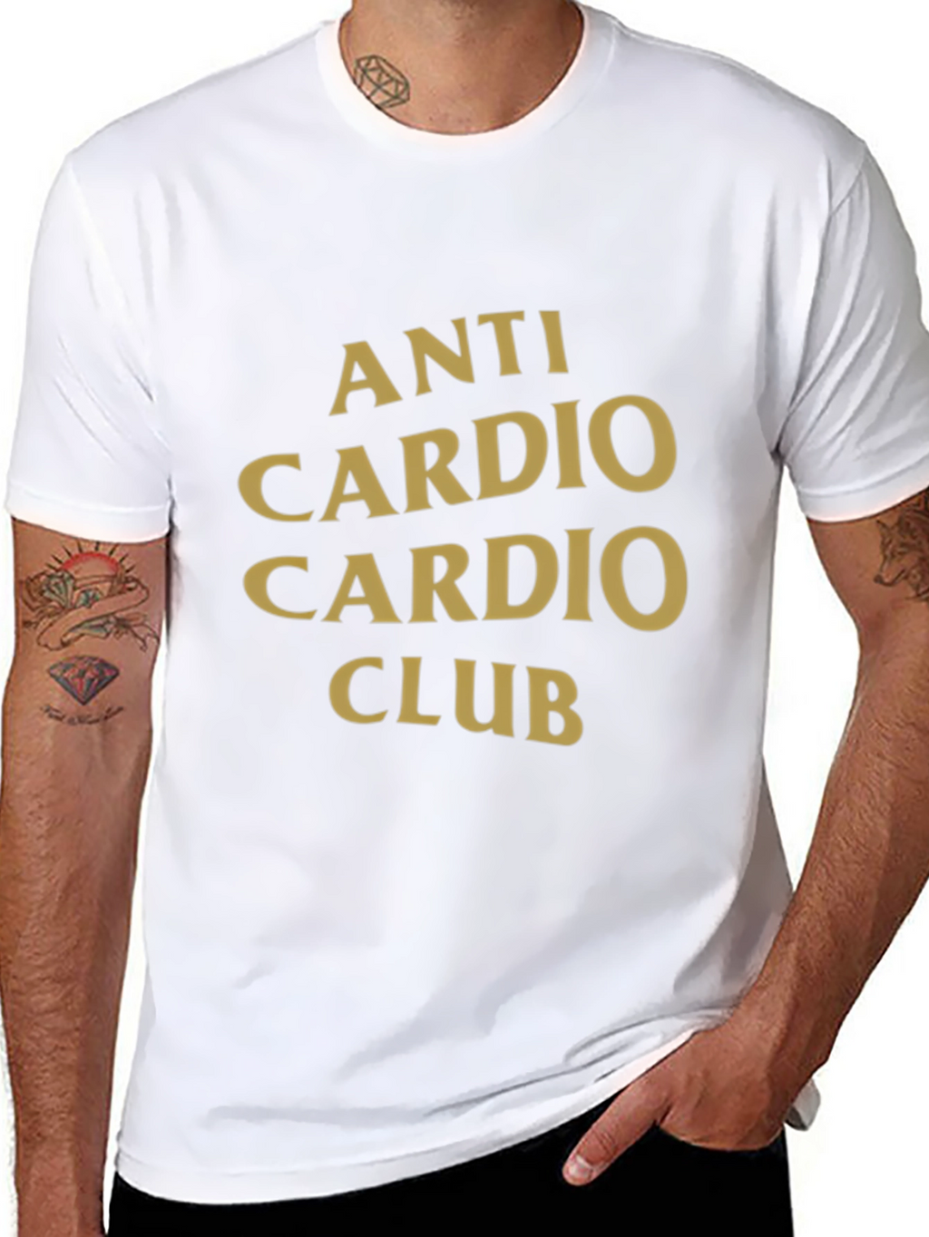 Anti Cardio Club Black T-Shirt