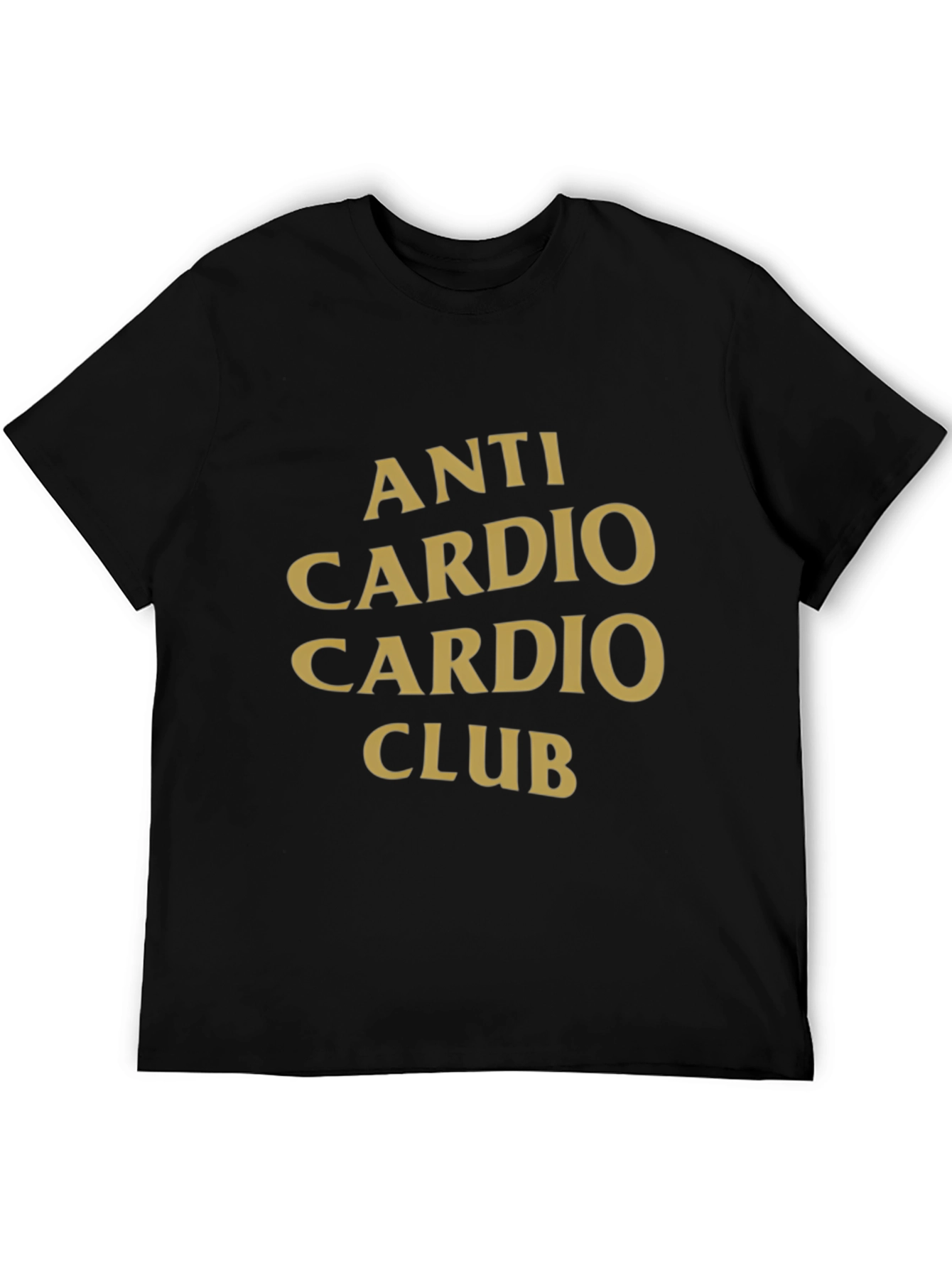 Anti Cardio Club Black T-Shirt