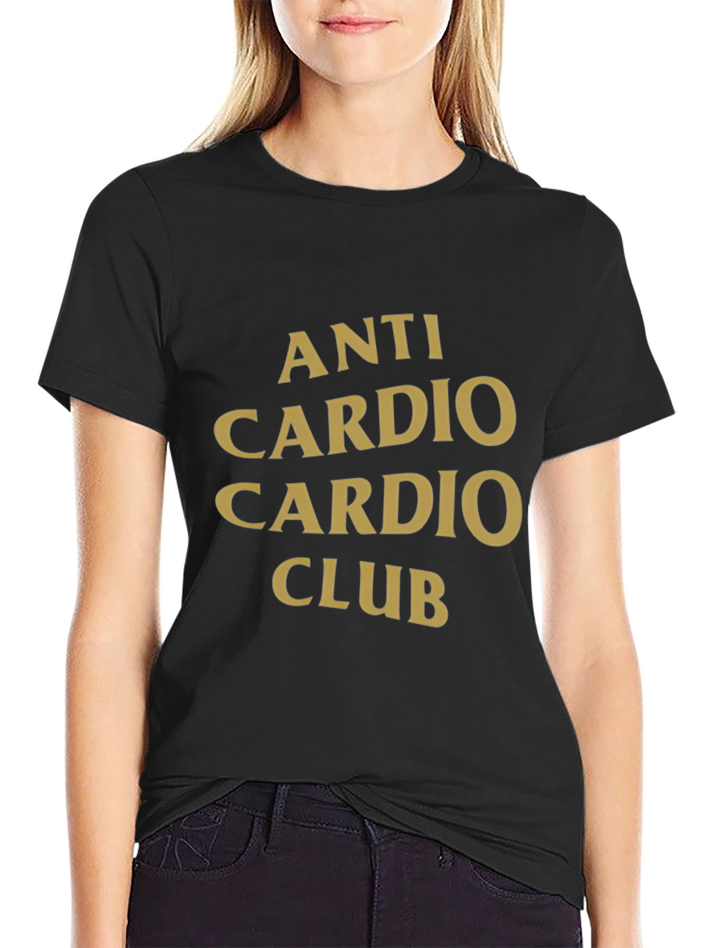 Anti Cardio Club Black T-Shirt