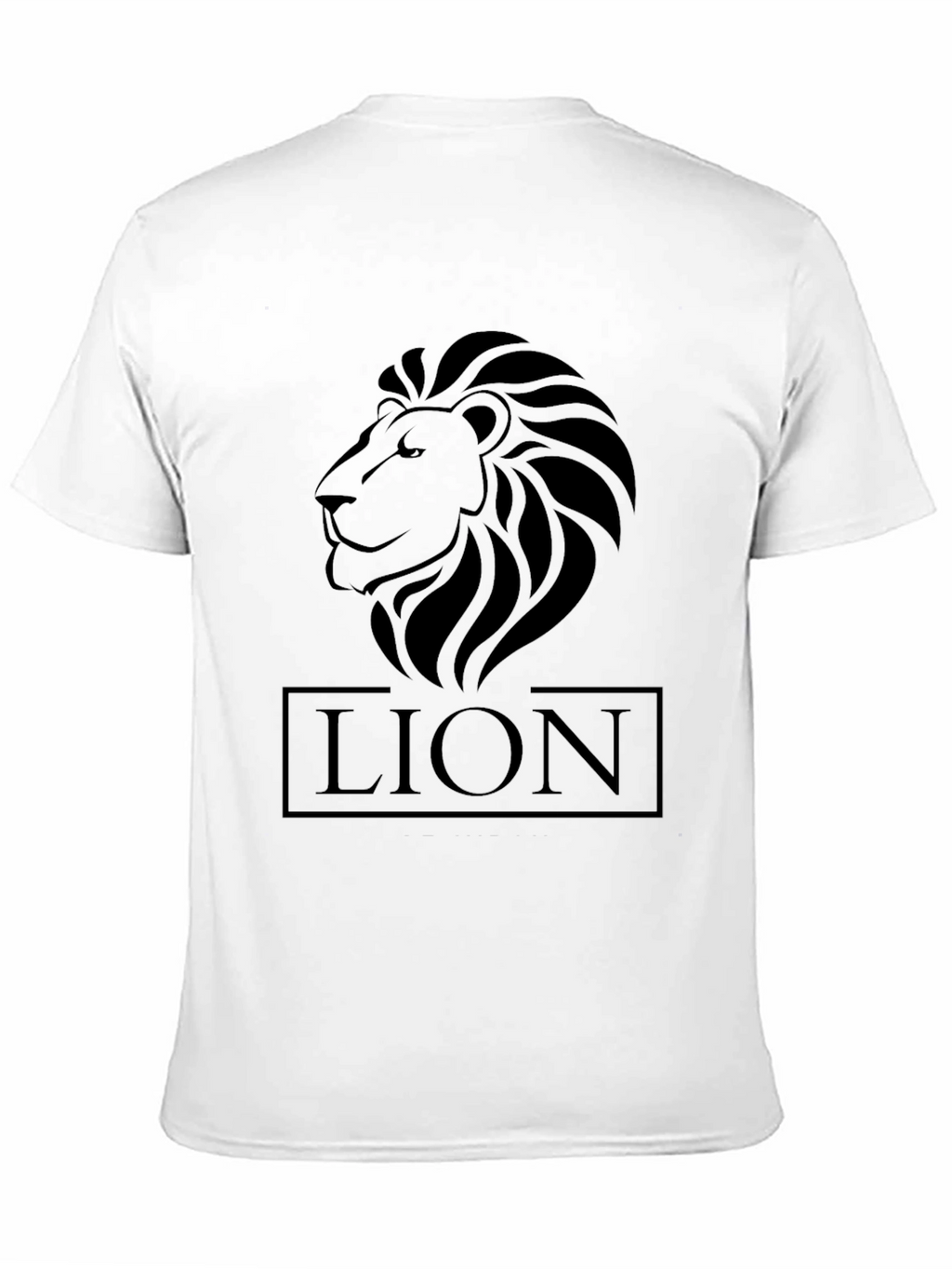 Black Lion Graphic Tee - Stylish Mens T-Shirt