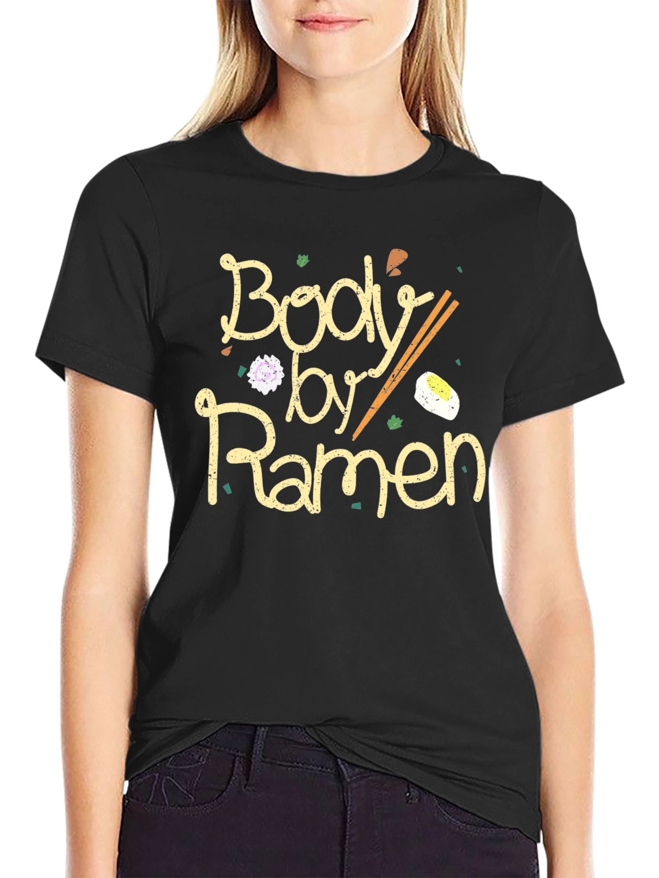 Body by Ramen Graphic Tee - Unisex Casual T-Shirt