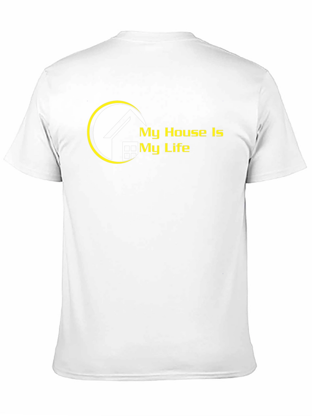 My House is My Life T-Shirt - Black