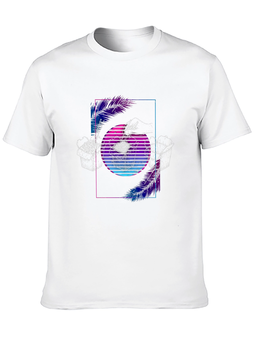Retro Noodles T-Shirt - Vaporwave Graphic Tee