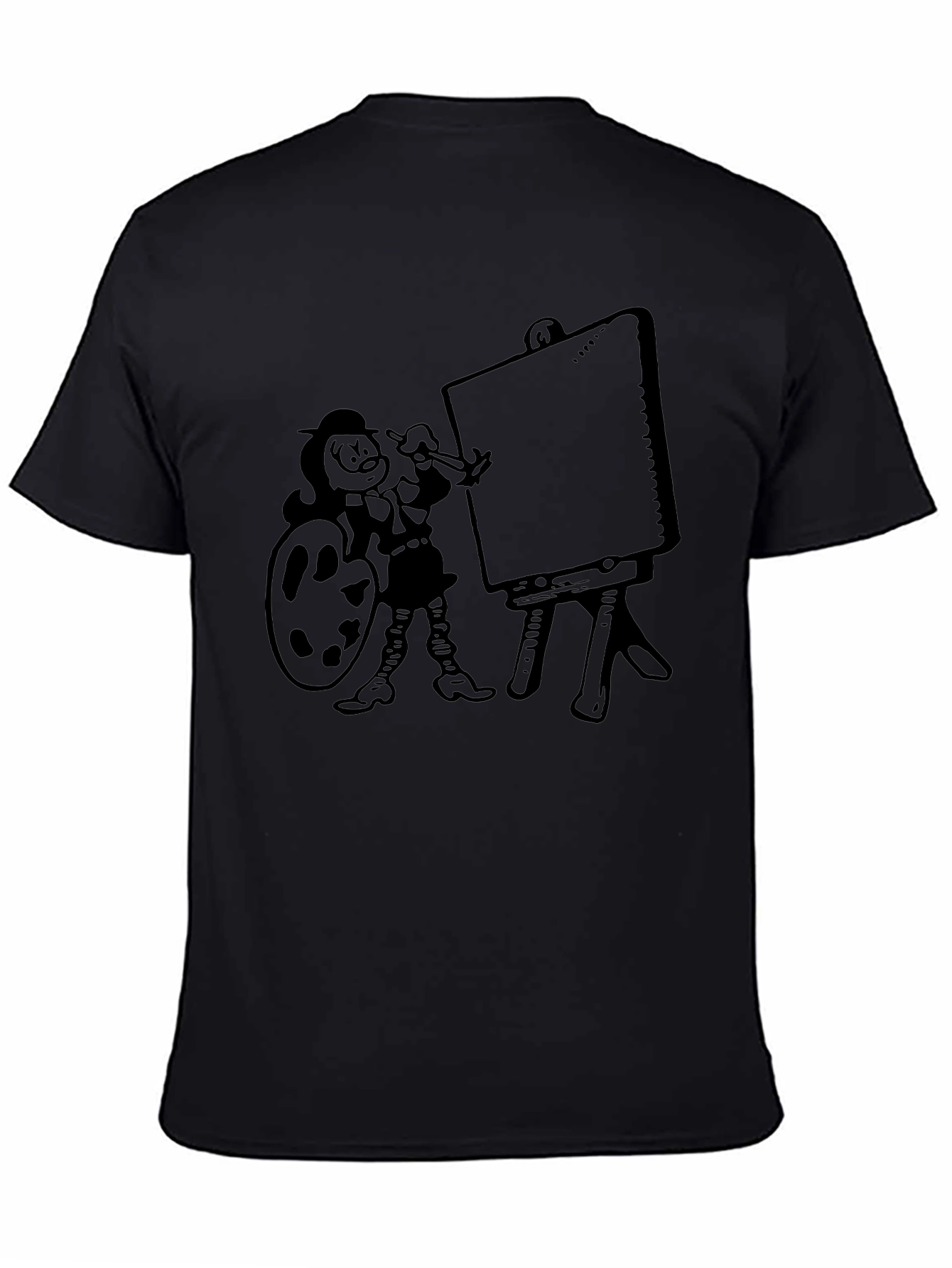 Cartoon Artist Graphic Tee