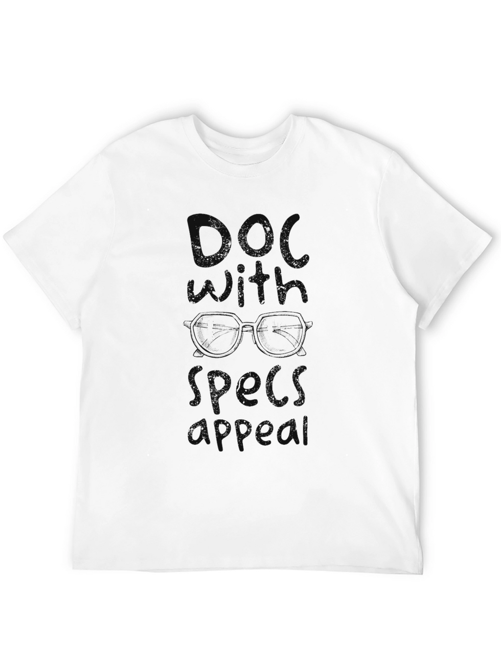 Doc With Spec Appeal Black T-Shirt