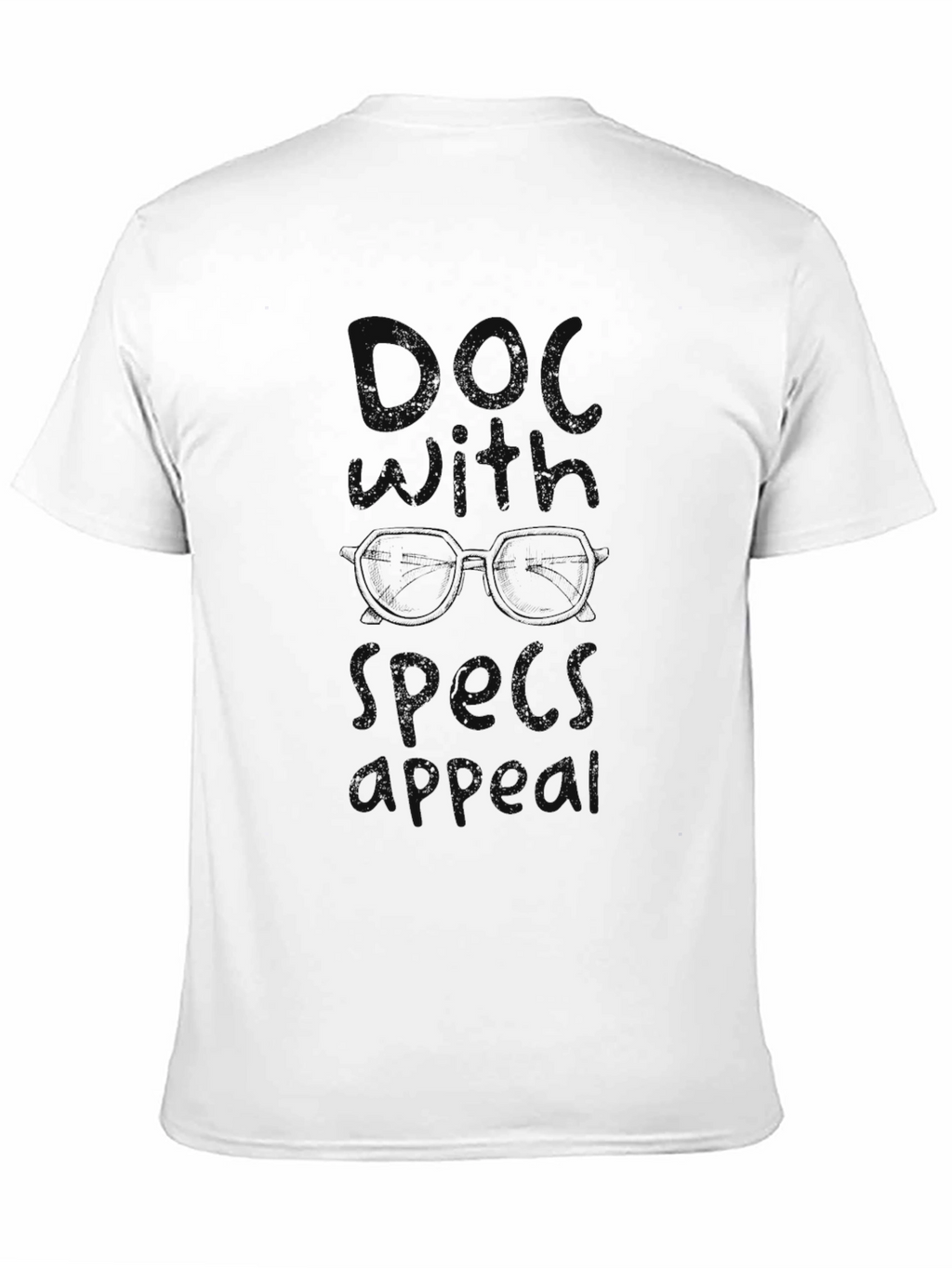 Doc With Spec Appeal Black T-Shirt