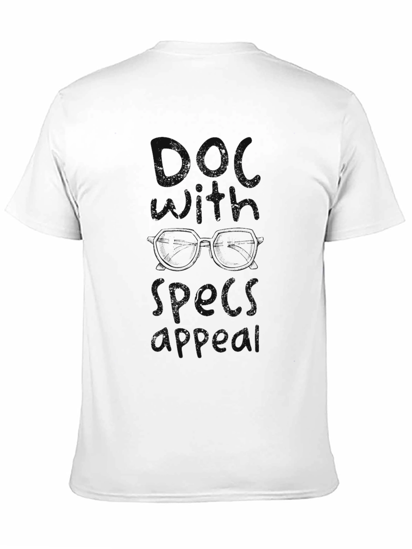Doc With Spec Appeal Black T-Shirt