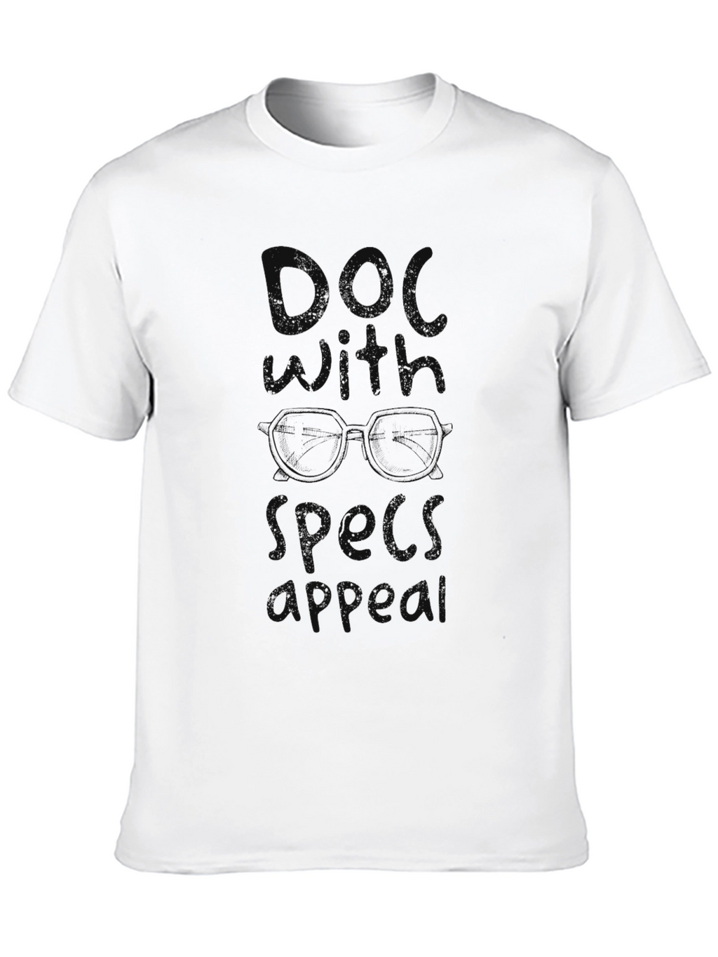 Doc With Spec Appeal Black T-Shirt