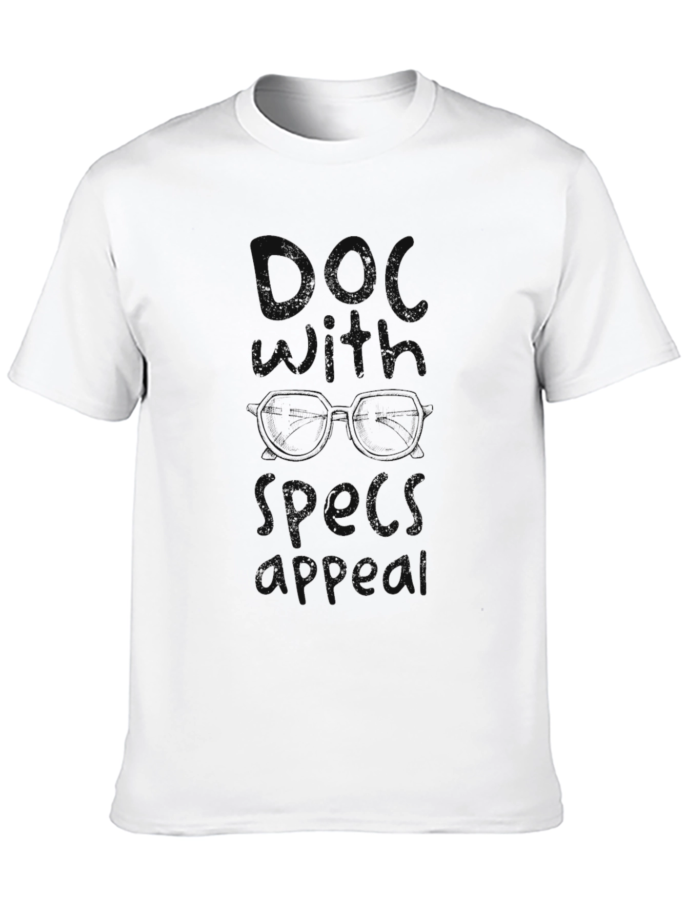 Doc With Spec Appeal Black T-Shirt