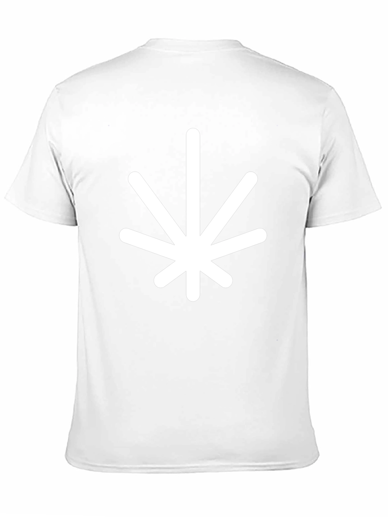 Minimalist Leaf Graphic T-Shirt