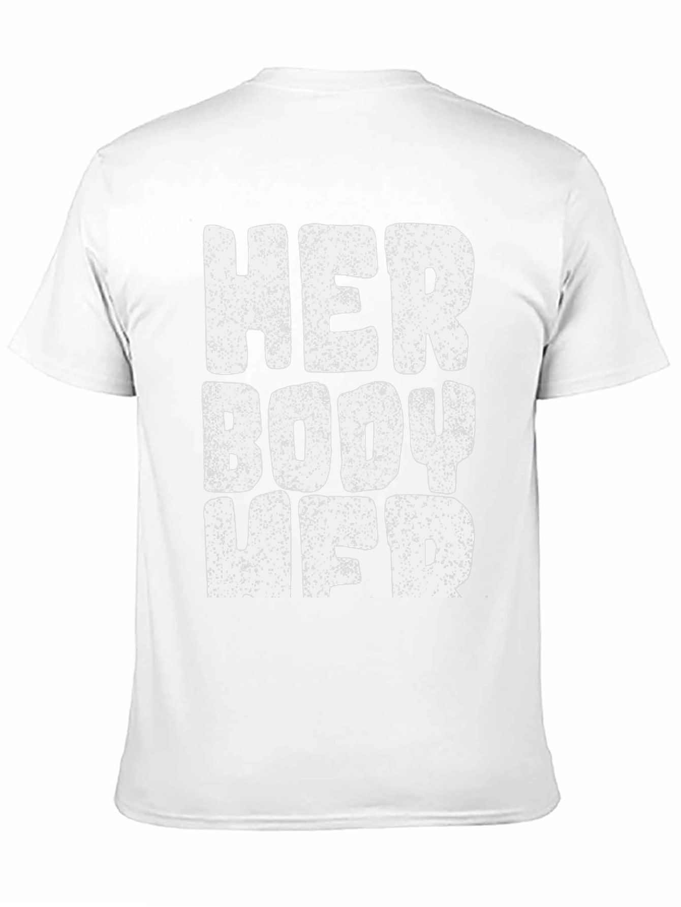 Her Body Her Choice T-Shirt - Black