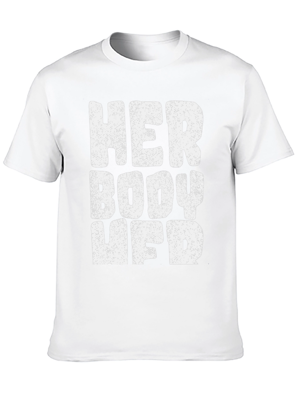 Her Body Her Choice T-Shirt - Black