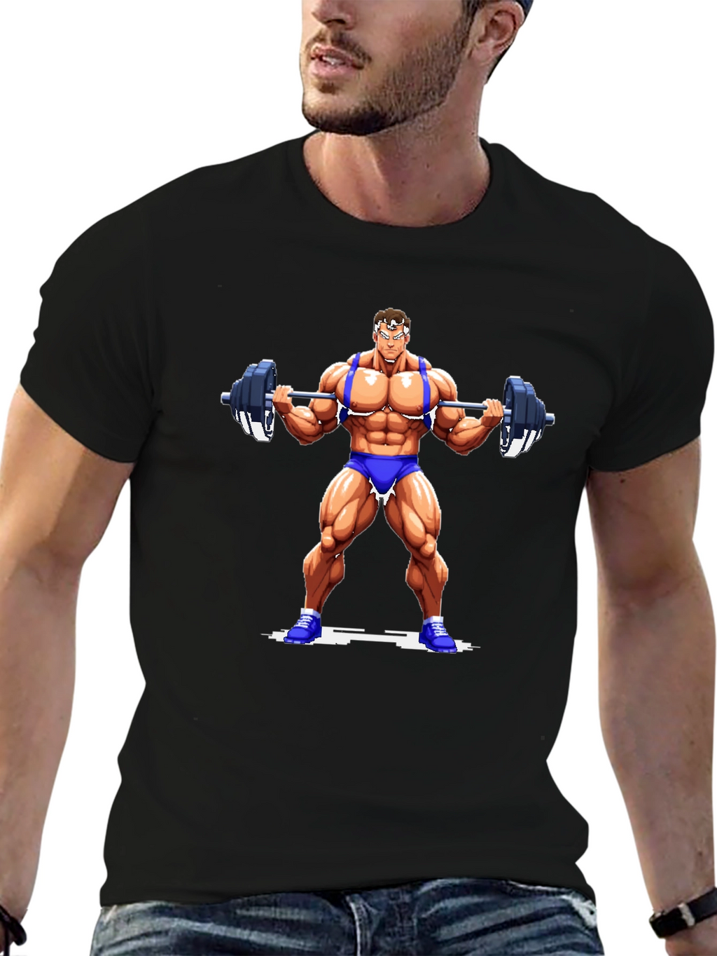 Bodybuilder Graphic T-Shirt - Fitness Apparel