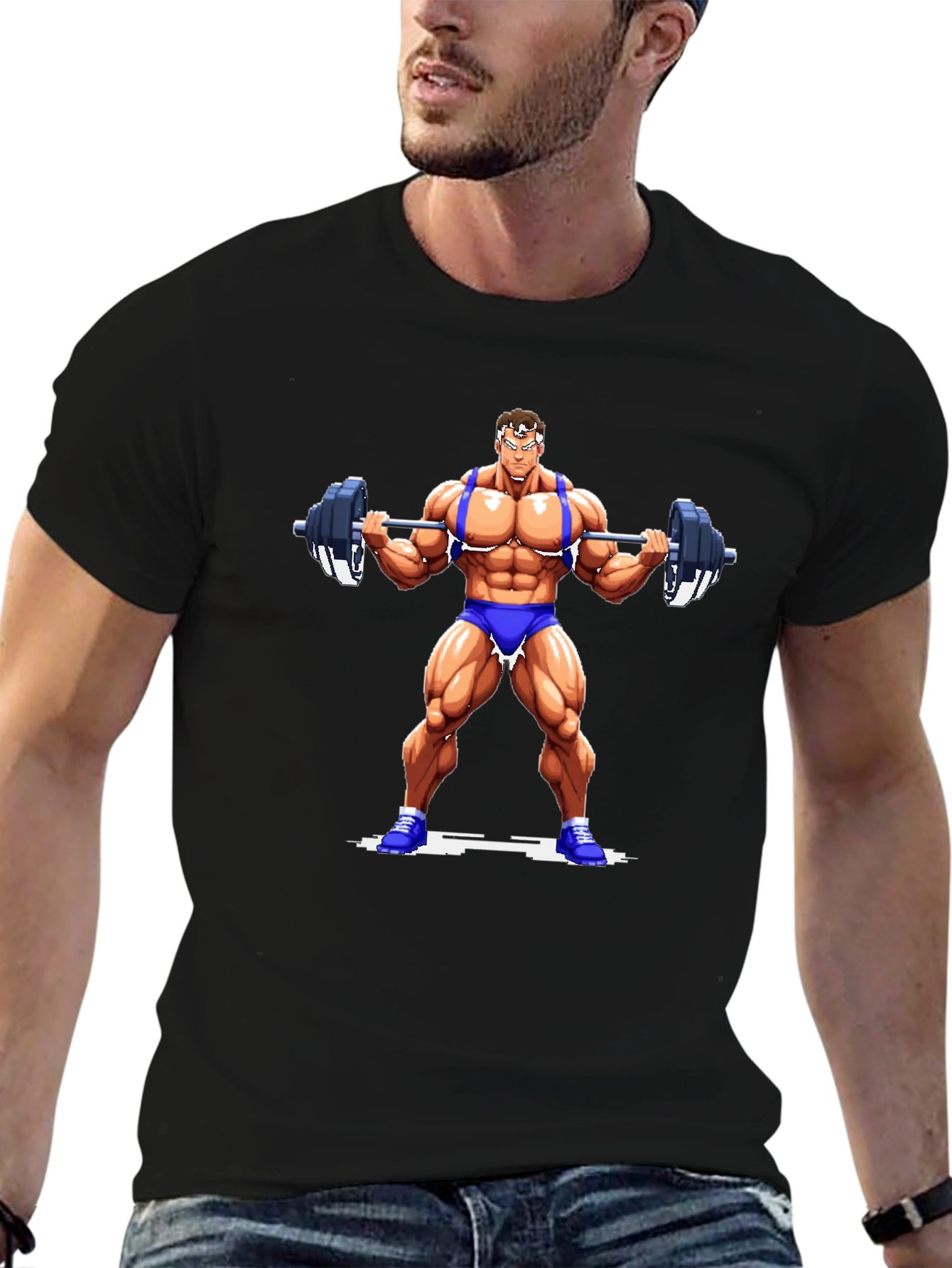 Bodybuilder Graphic T-Shirt - Fitness Apparel