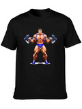 Bodybuilder Graphic T-Shirt - Fitness Apparel