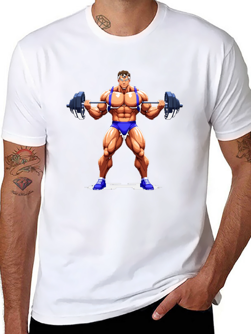 Bodybuilder Graphic T-Shirt - Fitness Apparel