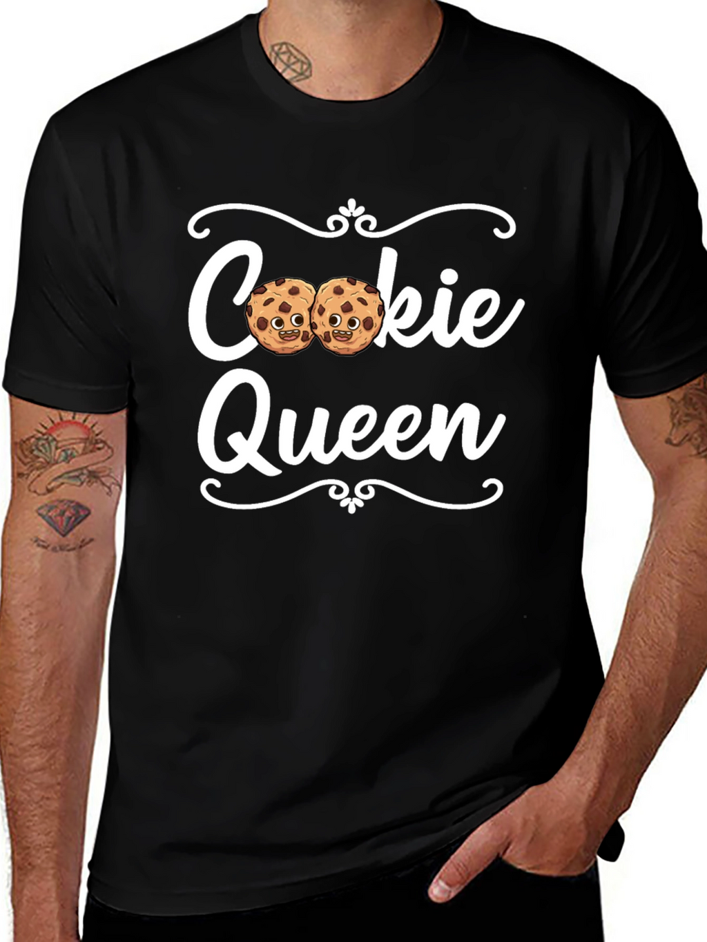 Cookie Queen T-Shirt - Cute Cartoon Cookies