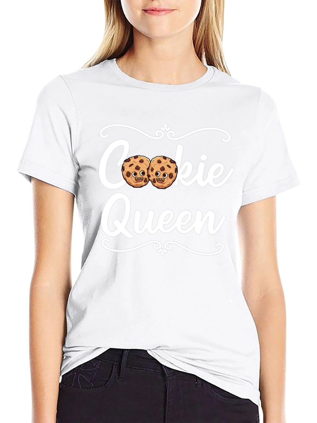 Cookie Queen T-Shirt - Cute Cartoon Cookies