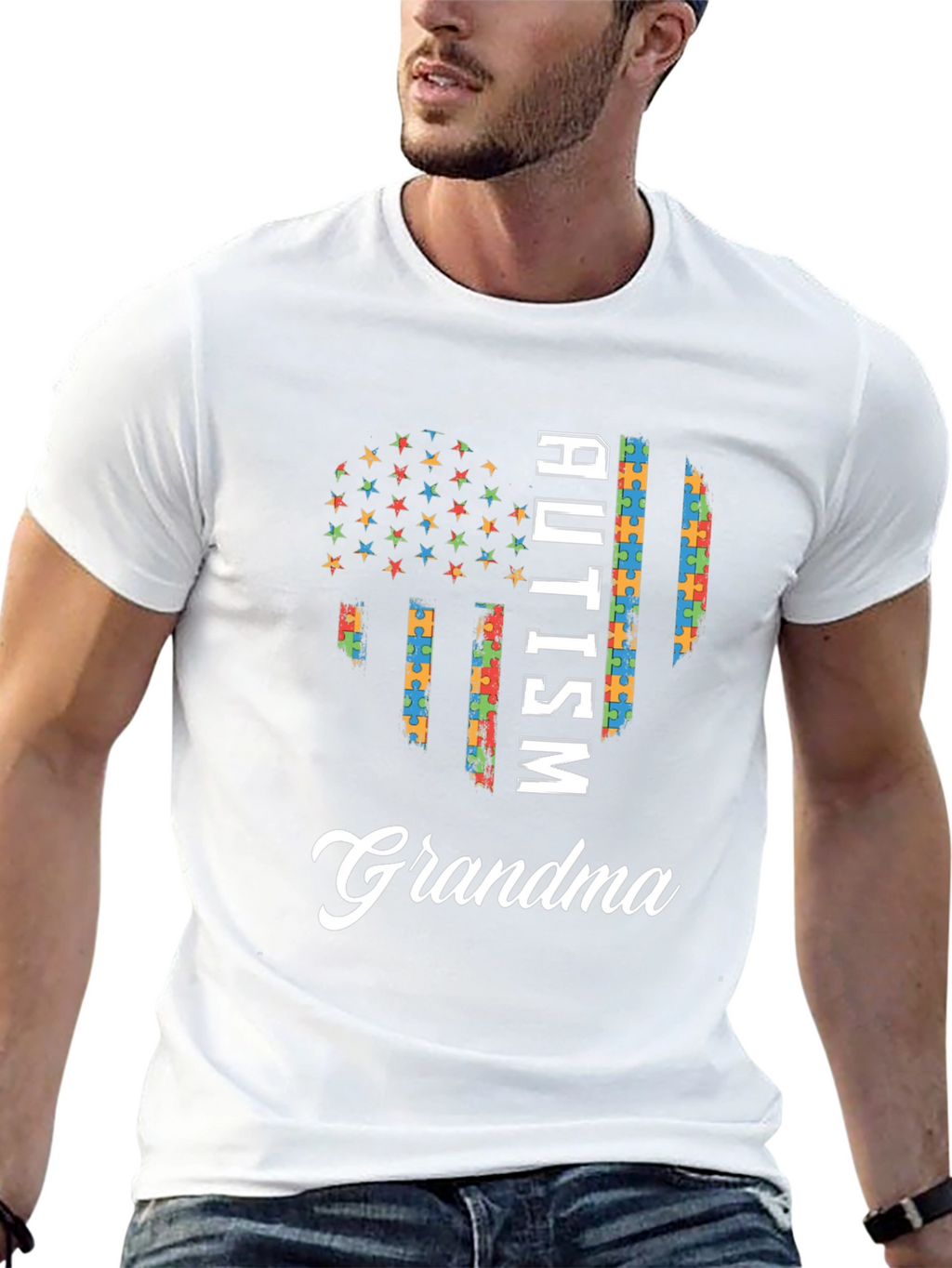Autism Awareness Grandma T-Shirt