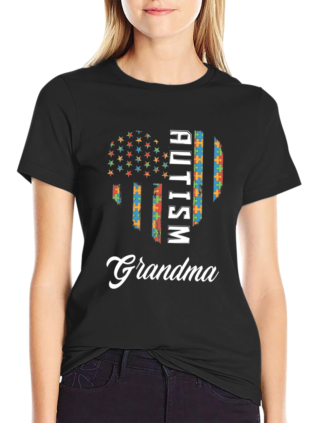 Autism Awareness Grandma T-Shirt