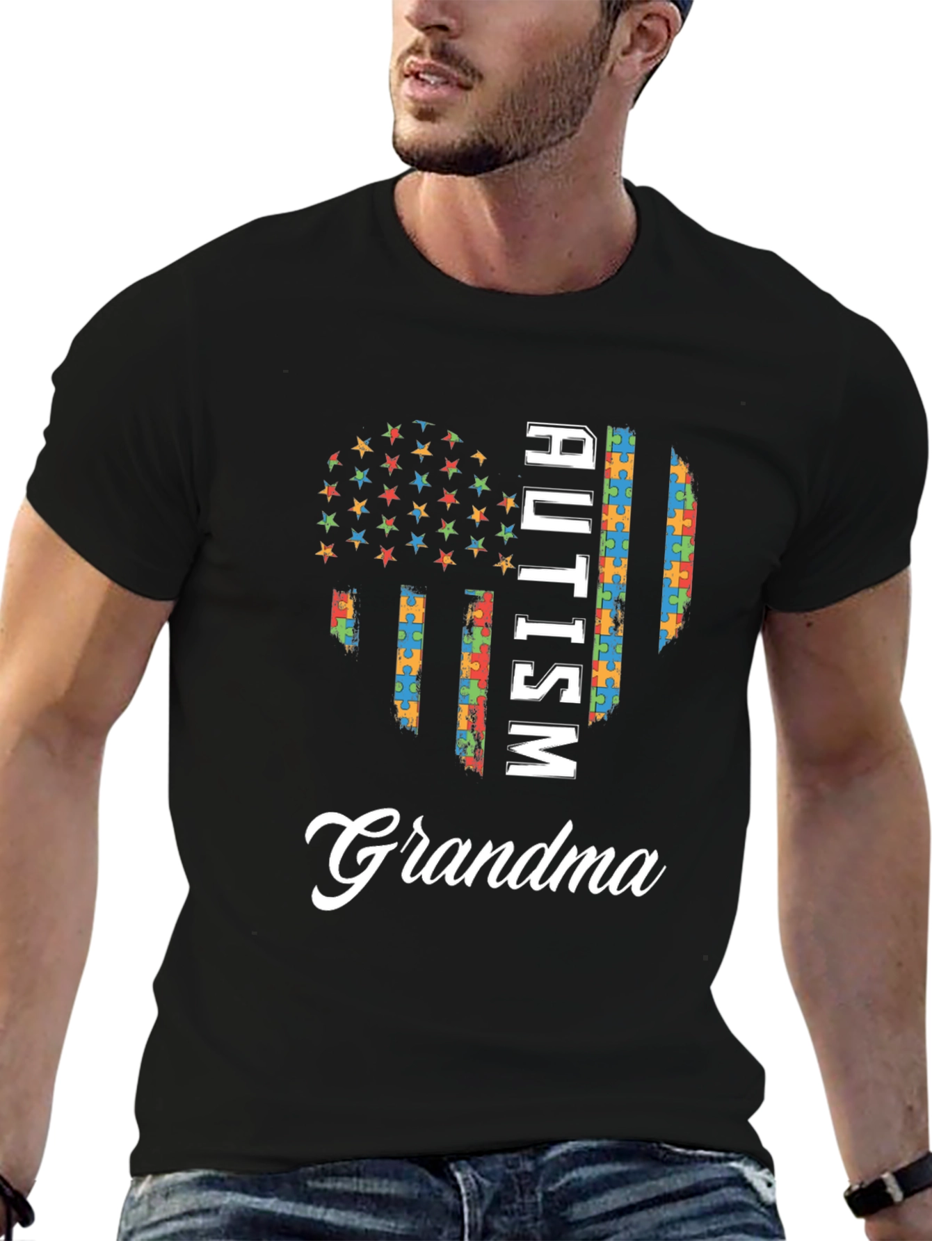 Autism Awareness Grandma T-Shirt