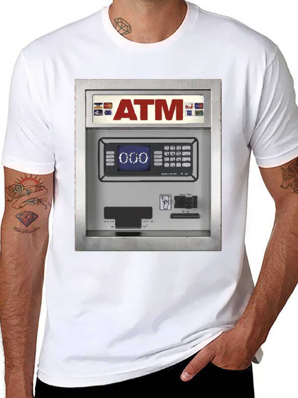 ATM Graphic Tee - Unique Statement Shirt