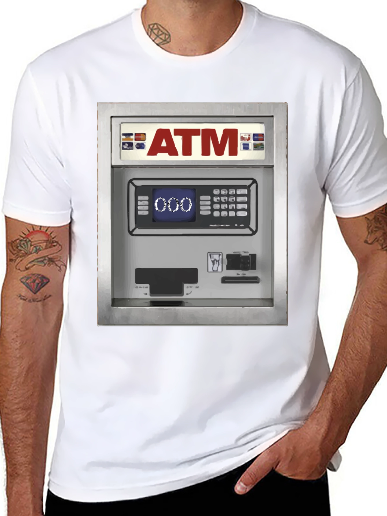 ATM Graphic Tee - Unique Statement Shirt