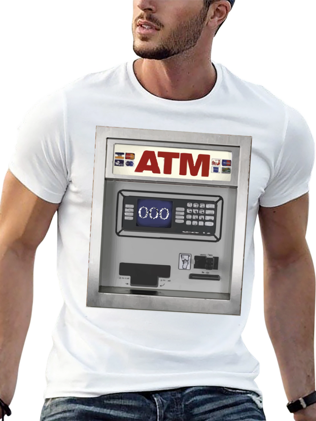 ATM Graphic Tee - Unique Statement Shirt
