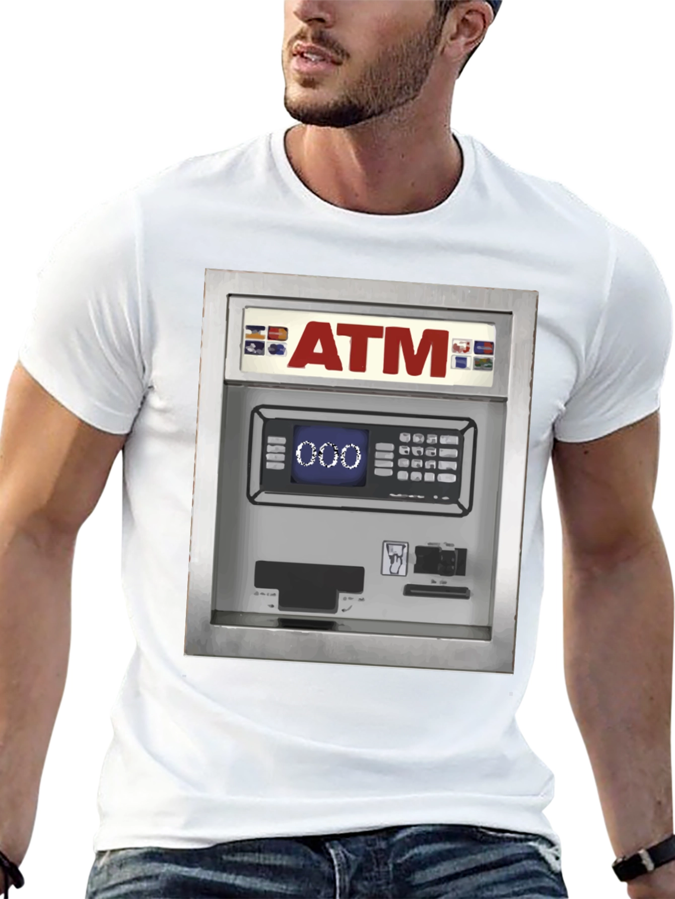 ATM Graphic Tee - Unique Statement Shirt
