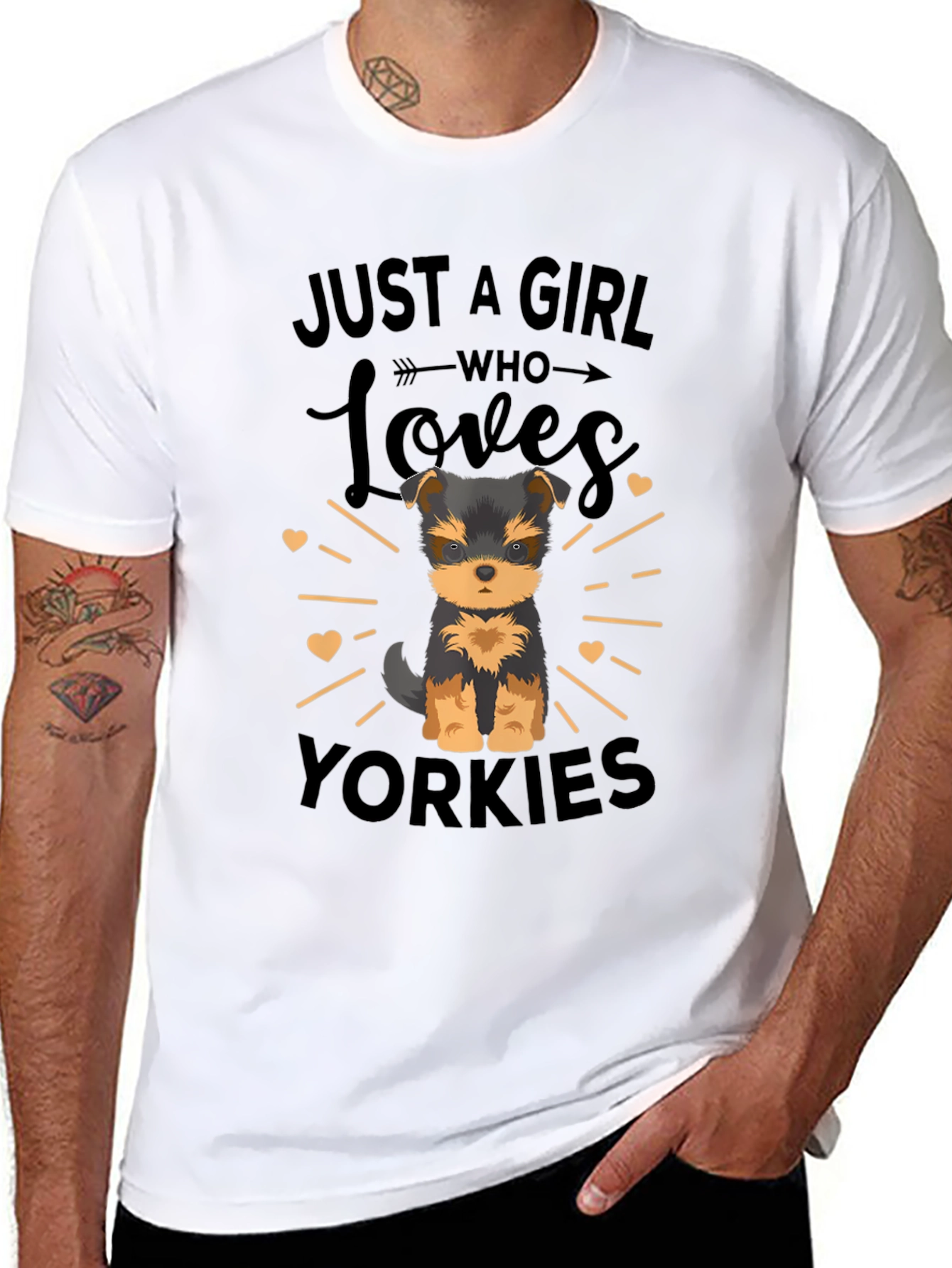 Yorkie Lover T-Shirt - Cute Dog Design