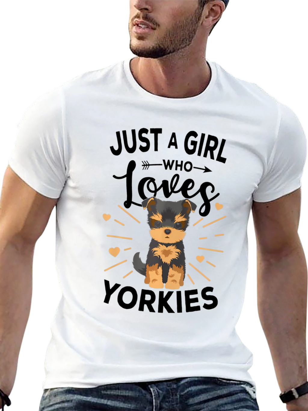 Yorkie Lover T-Shirt - Cute Dog Design