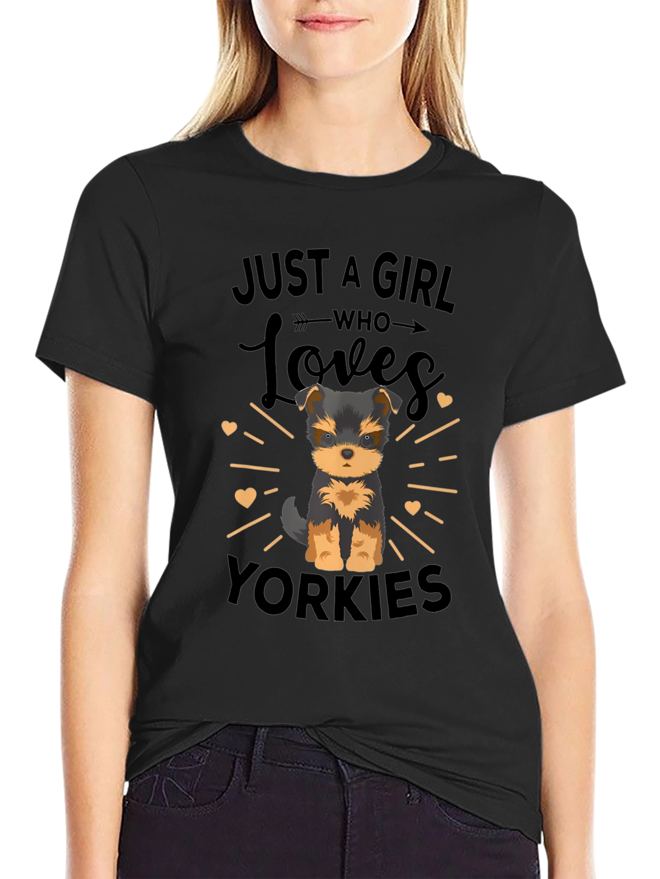 Yorkie Lover T-Shirt - Cute Dog Design