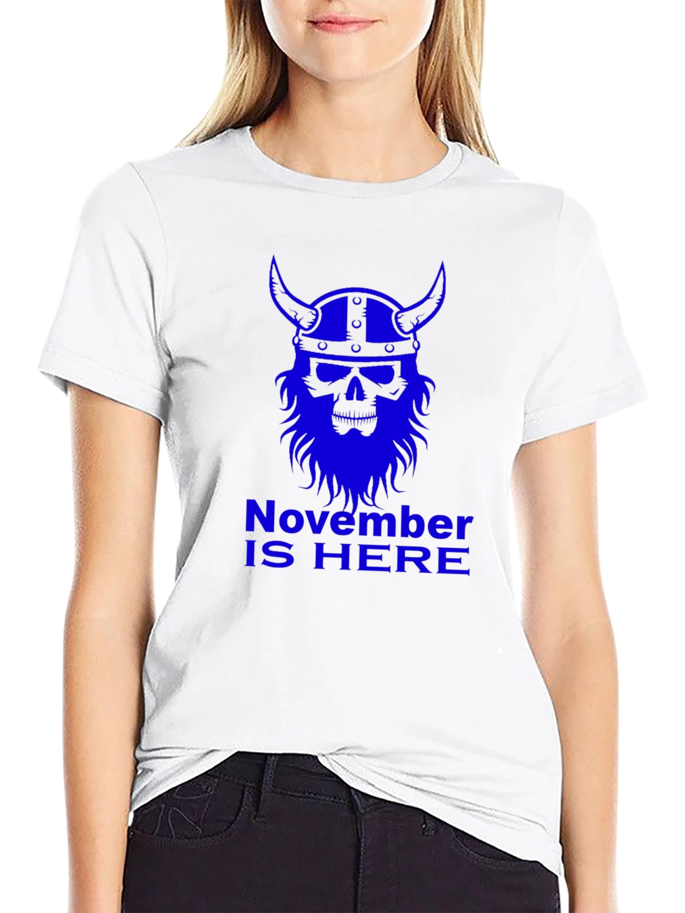 Viking Skull November T-Shirt