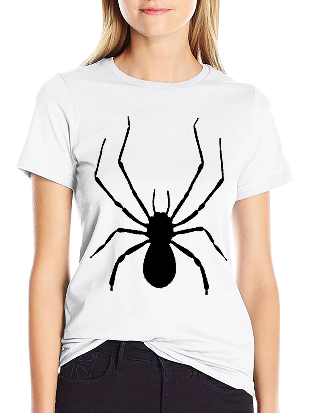 Black Spider Graphic T-Shirt