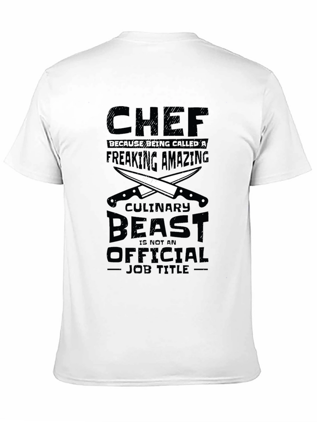 Chef Culinary Beast T-Shirt Funny Cook Tee