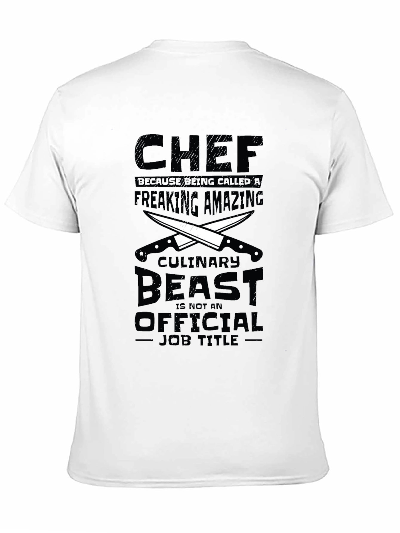 Chef Culinary Beast T-Shirt Funny Cook Tee