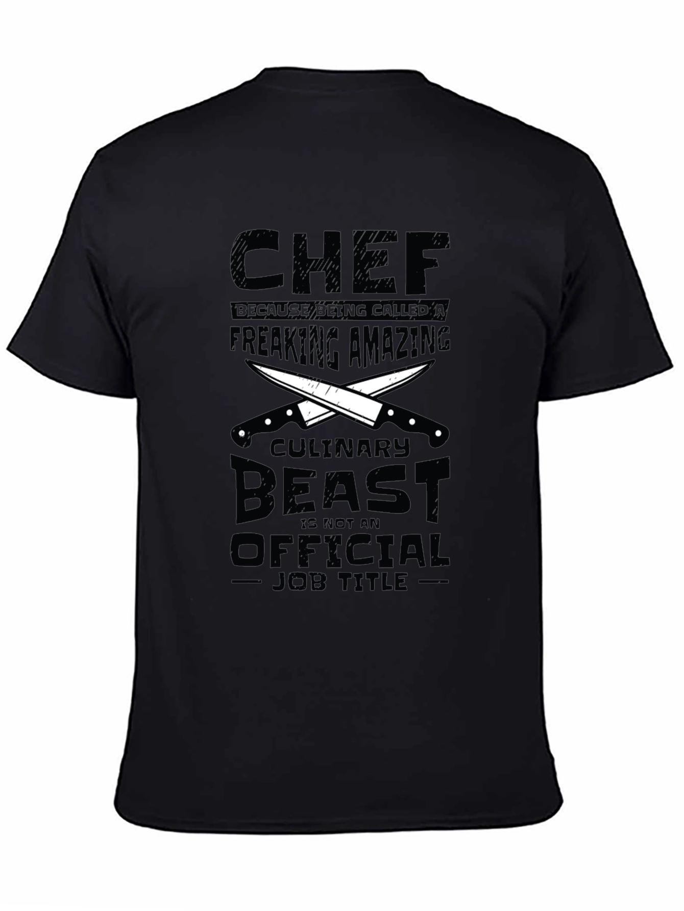Chef Culinary Beast T-Shirt Funny Cook Tee