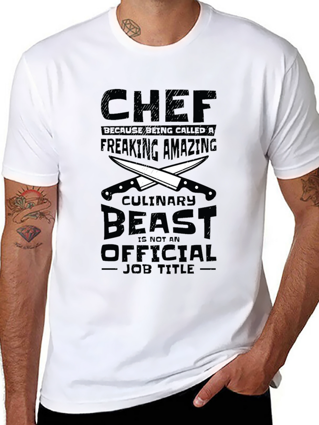 Chef Culinary Beast T-Shirt Funny Cook Tee