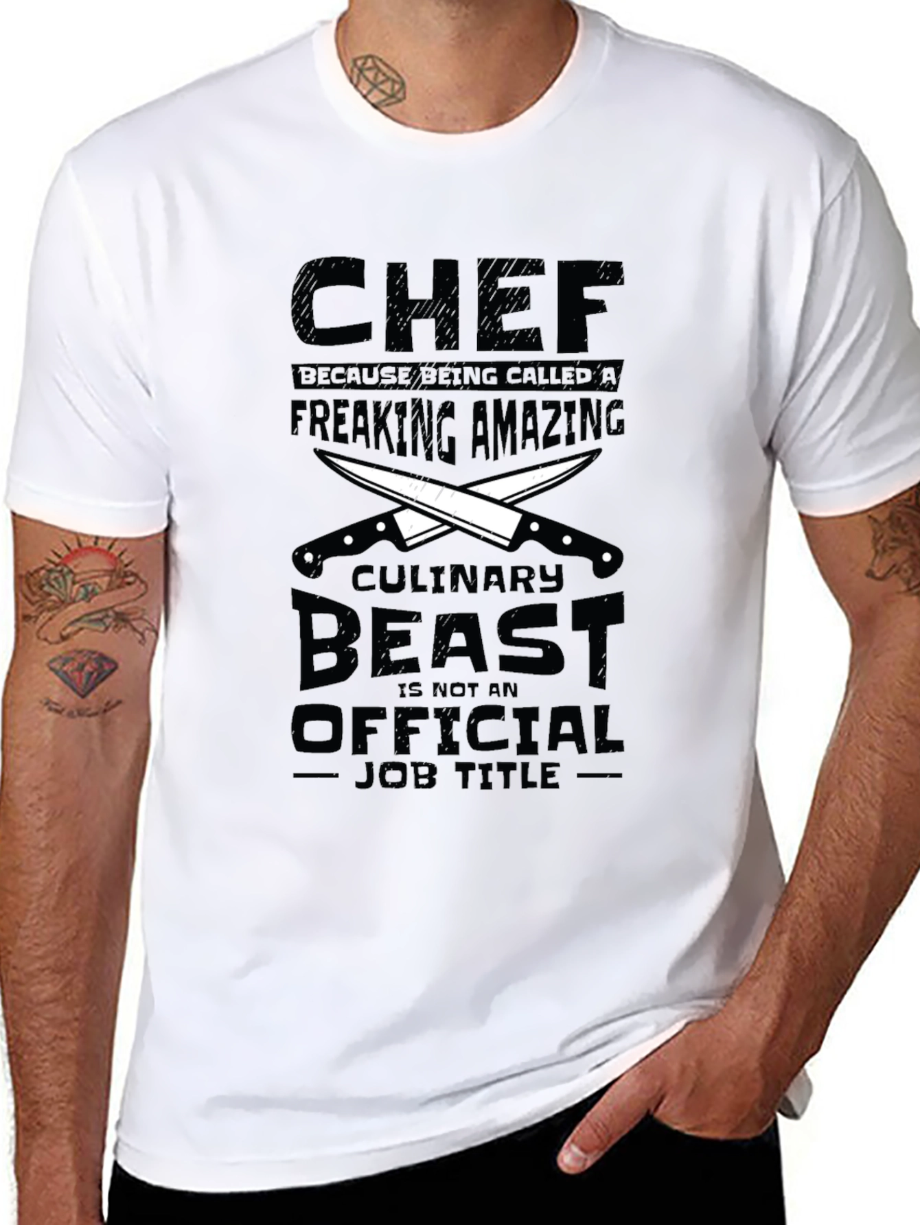 Chef Culinary Beast T-Shirt Funny Cook Tee