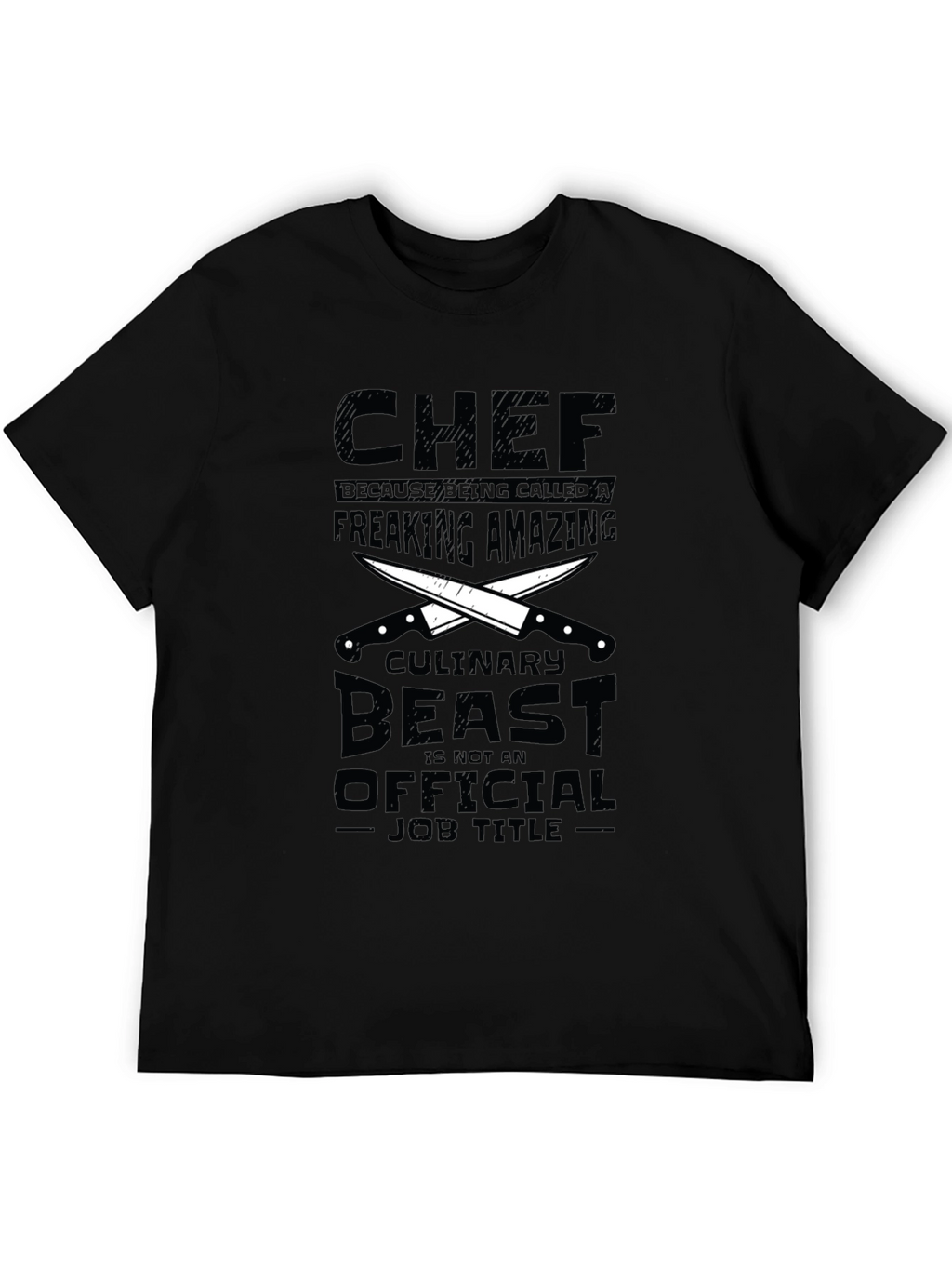 Chef Culinary Beast T-Shirt Funny Cook Tee