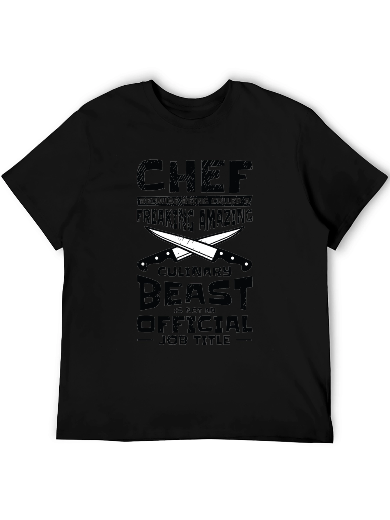 Chef Culinary Beast T-Shirt Funny Cook Tee