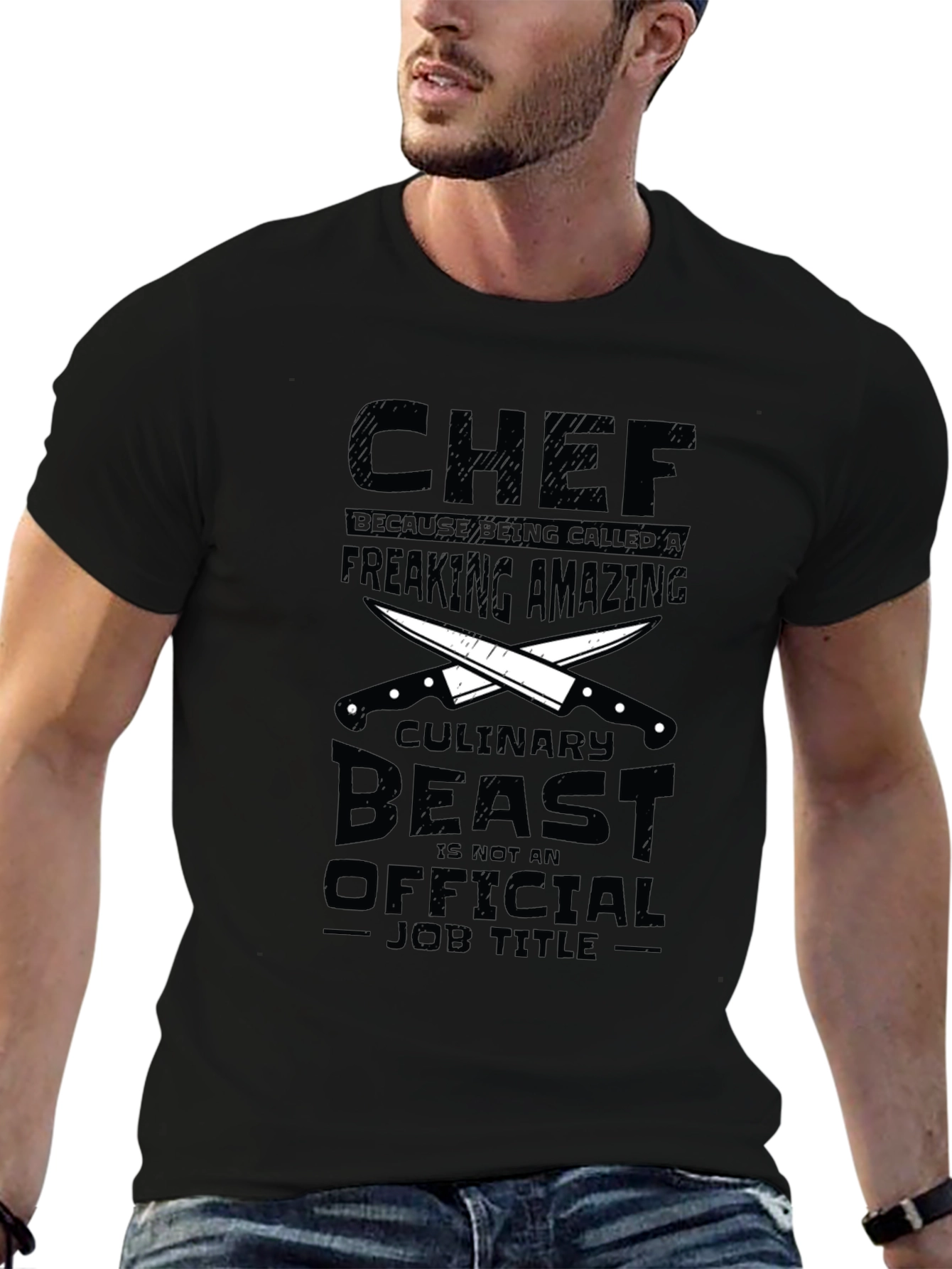 Chef Culinary Beast T-Shirt Funny Cook Tee