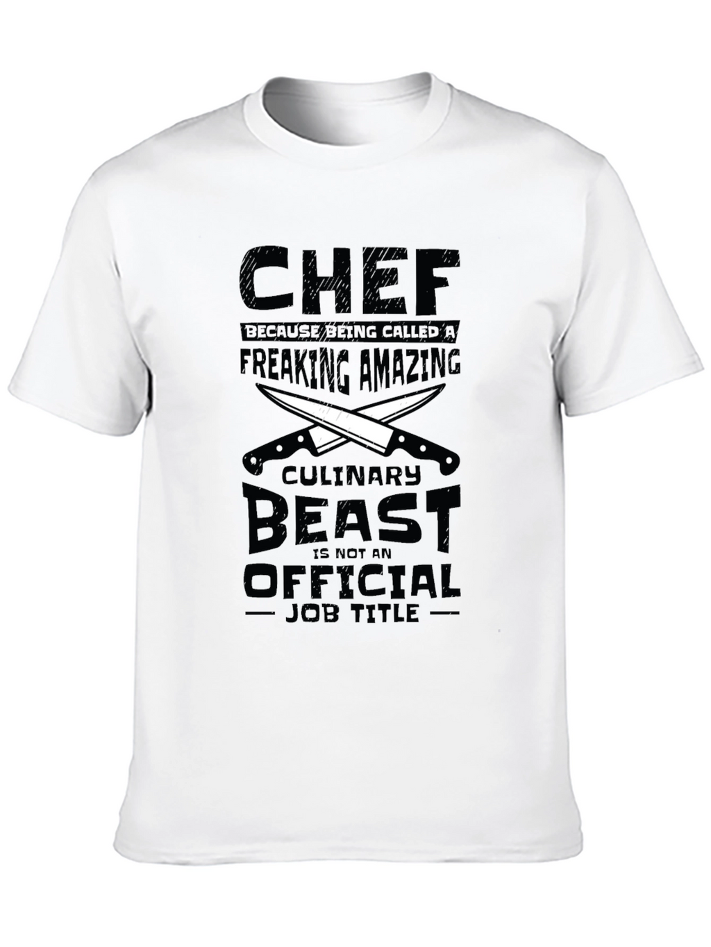Chef Culinary Beast T-Shirt Funny Cook Tee