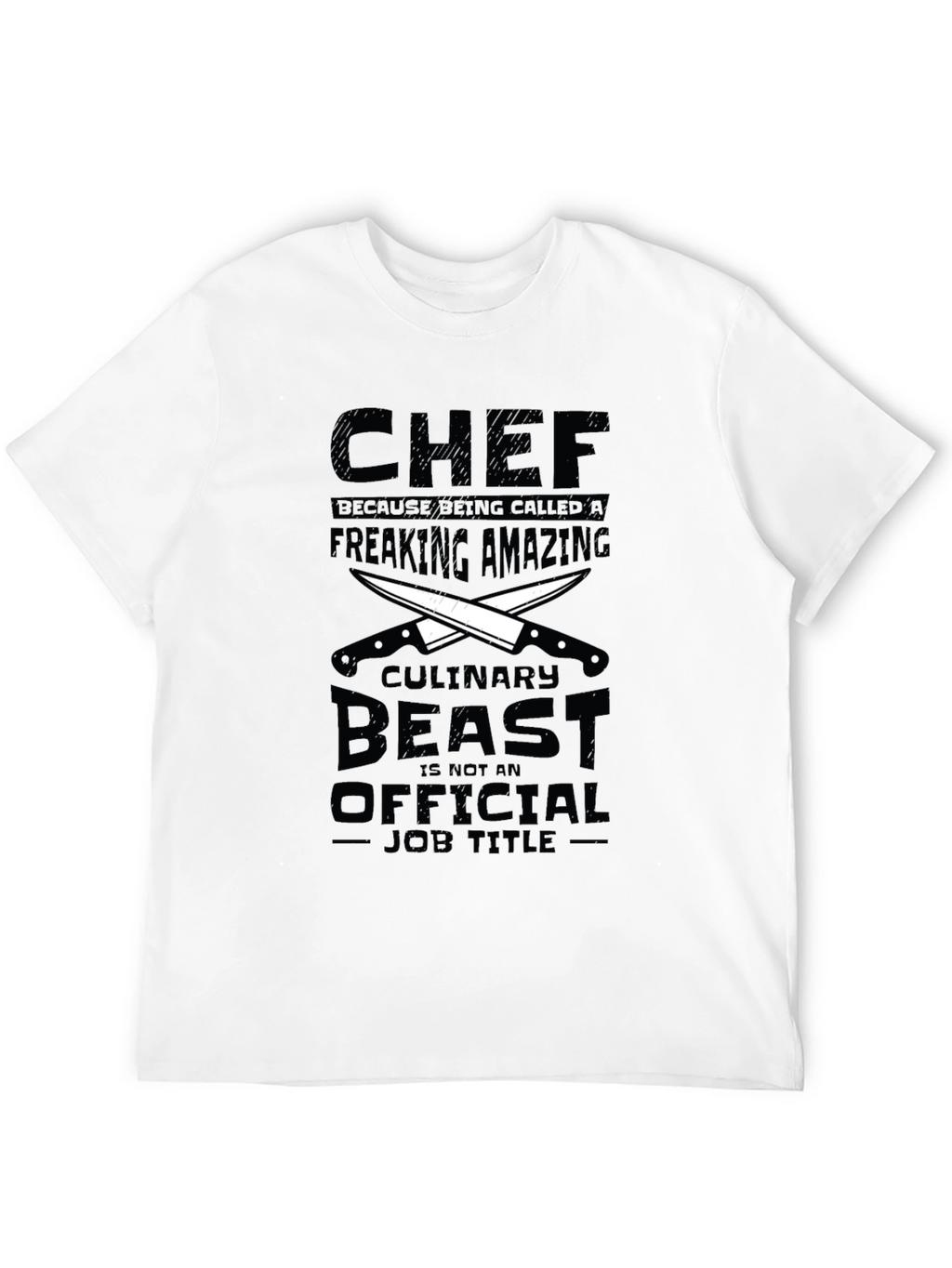 Chef Culinary Beast T-Shirt Funny Cook Tee