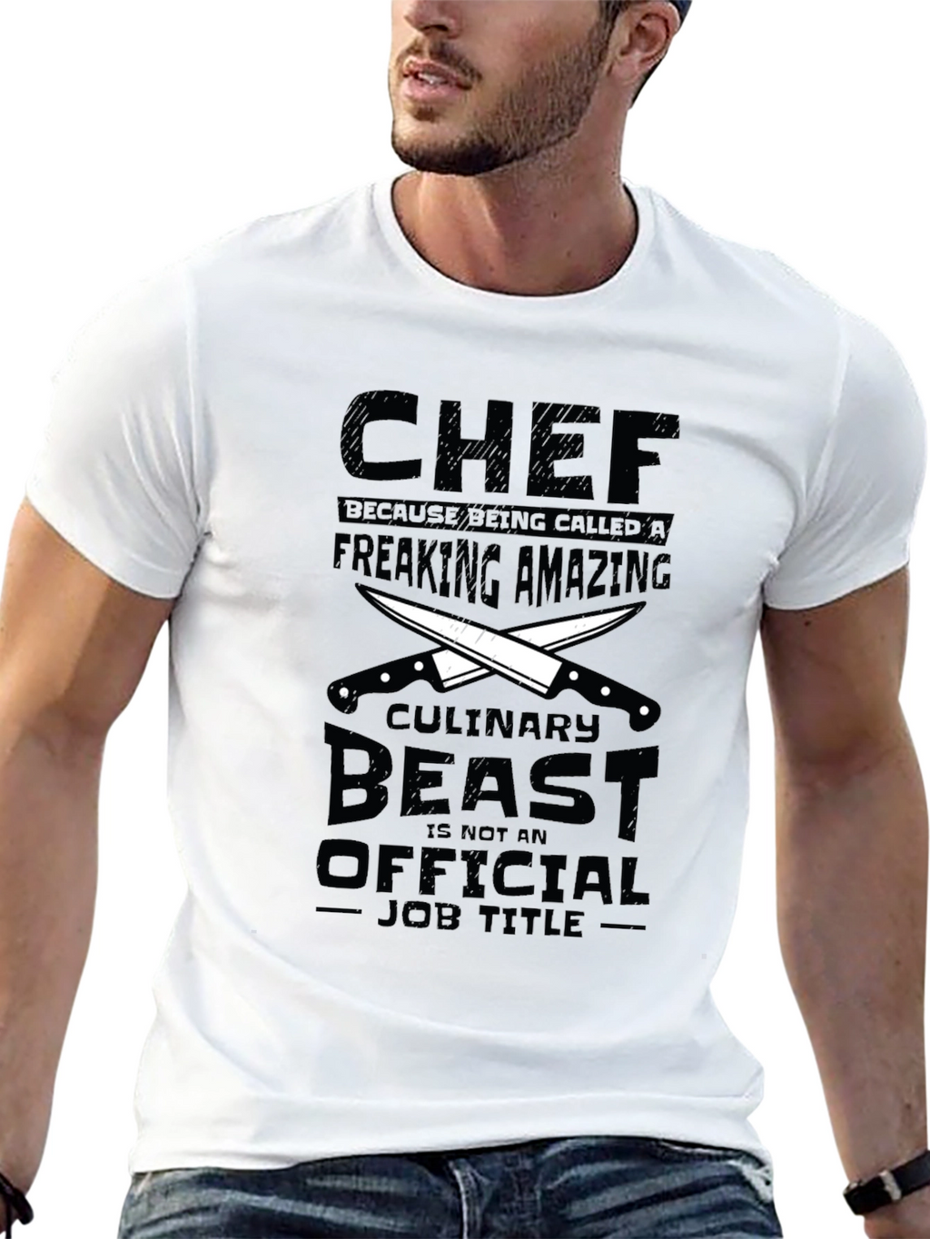Chef Culinary Beast T-Shirt Funny Cook Tee