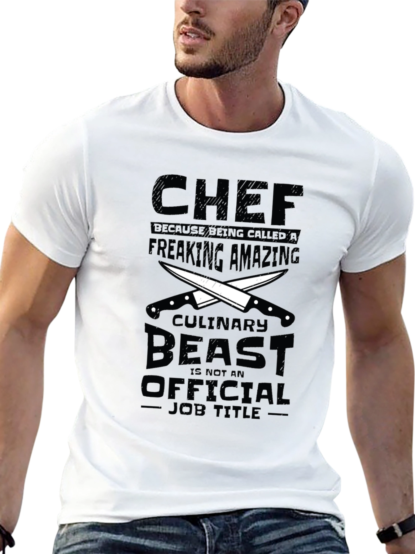 Chef Culinary Beast T-Shirt Funny Cook Tee