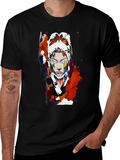 Abstract Asian Woman Graphic T-Shirt