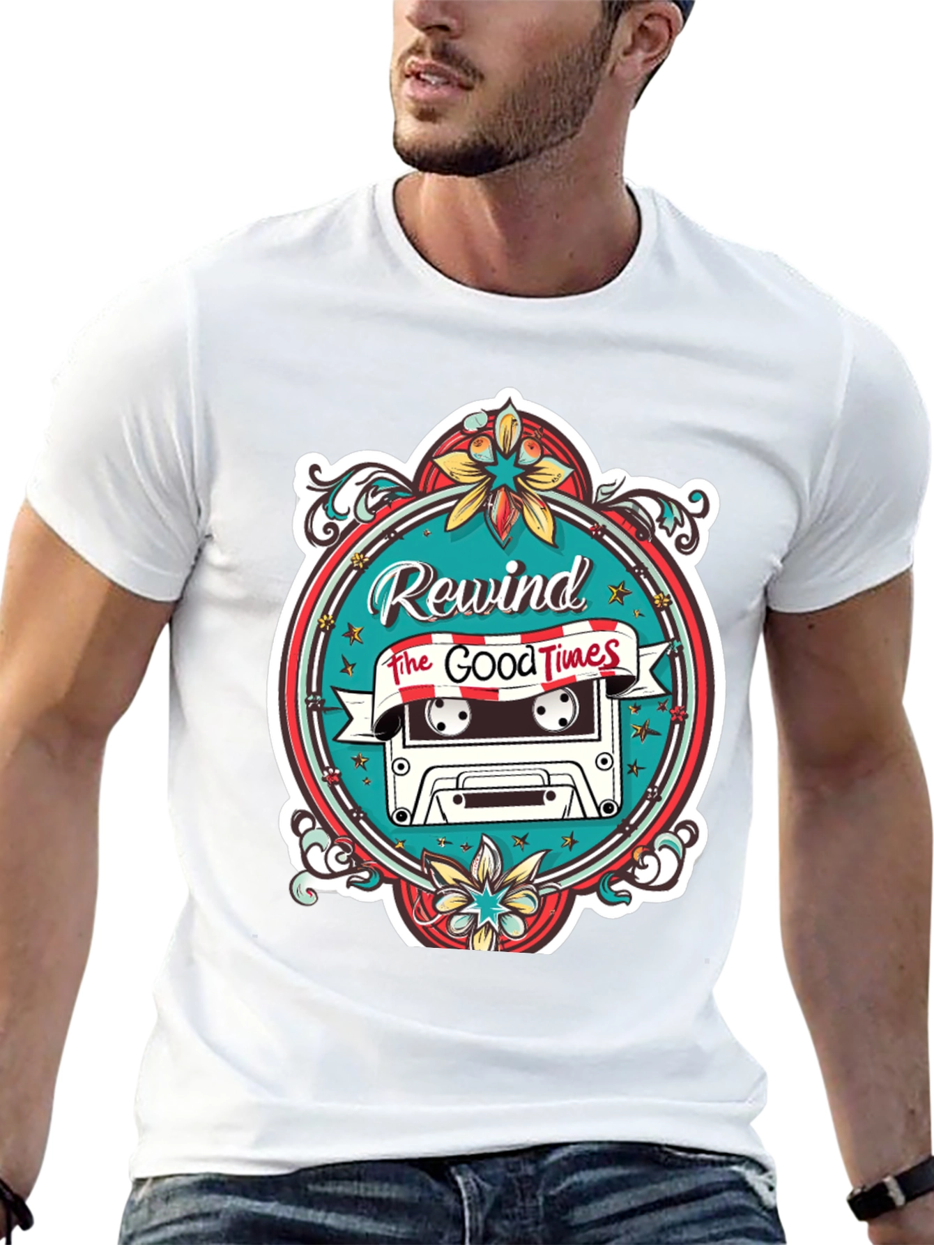 Rewind the Good Times Graphic Tee