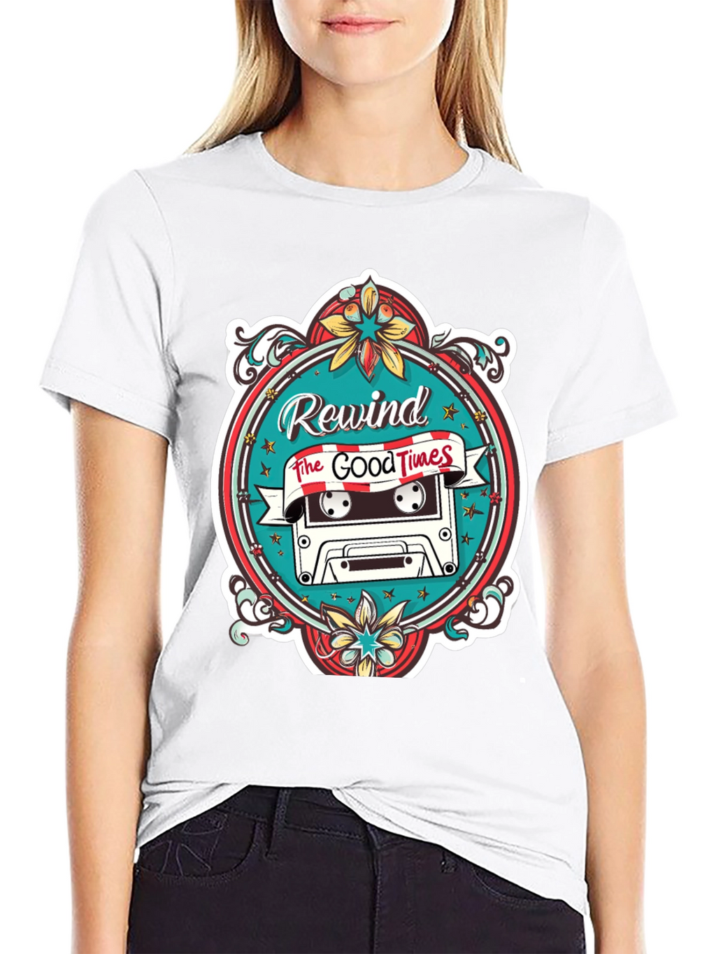Rewind the Good Times Graphic Tee